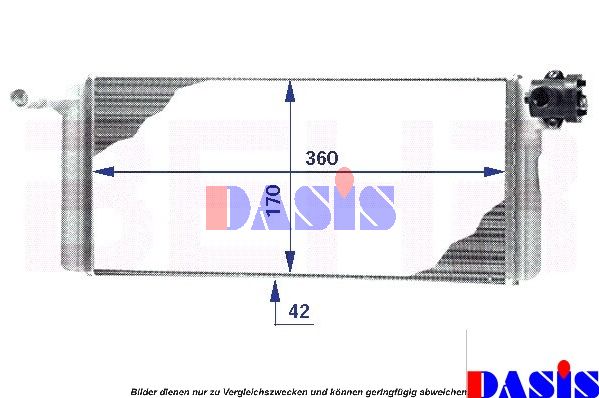 AKS DASIS Lämmityslaitteen kenno 139150N